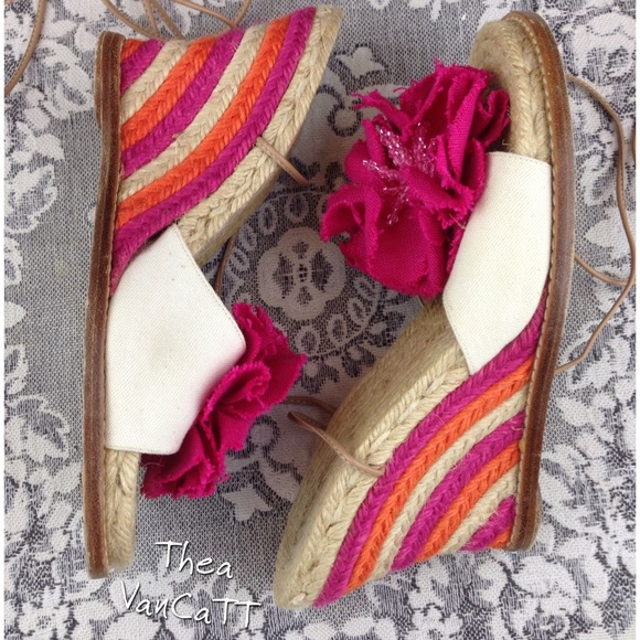 KATE SPADE - Juliette Flower Espadrille Wedges !<3 - Picture 4 of 8